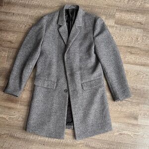 River Island Black and Gray Coat